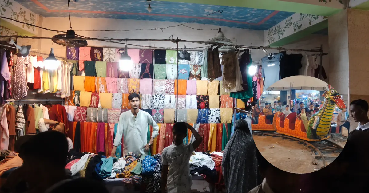 শারদ মেলায় দেশীয় হস্তশিল্প